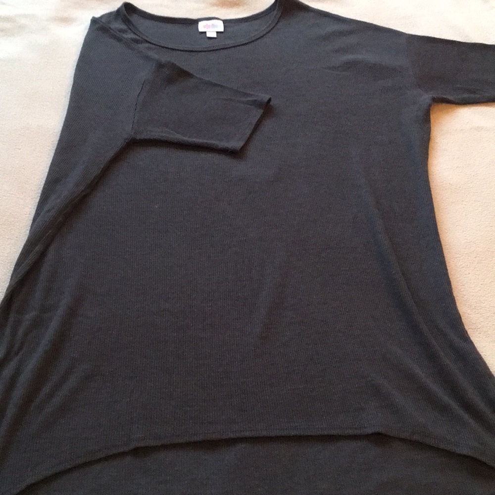 LuLaRoe Charcoal Gray Medium Irma